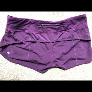 Lululemon Athletica Speed Shorts